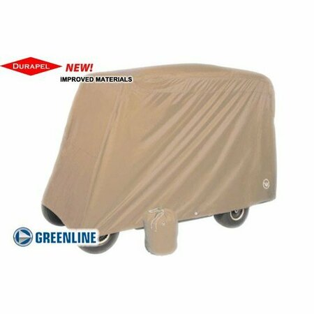 EEVELLE Greenline 4 Passenger Golf Cart Storage Cover - Tan GLCT04